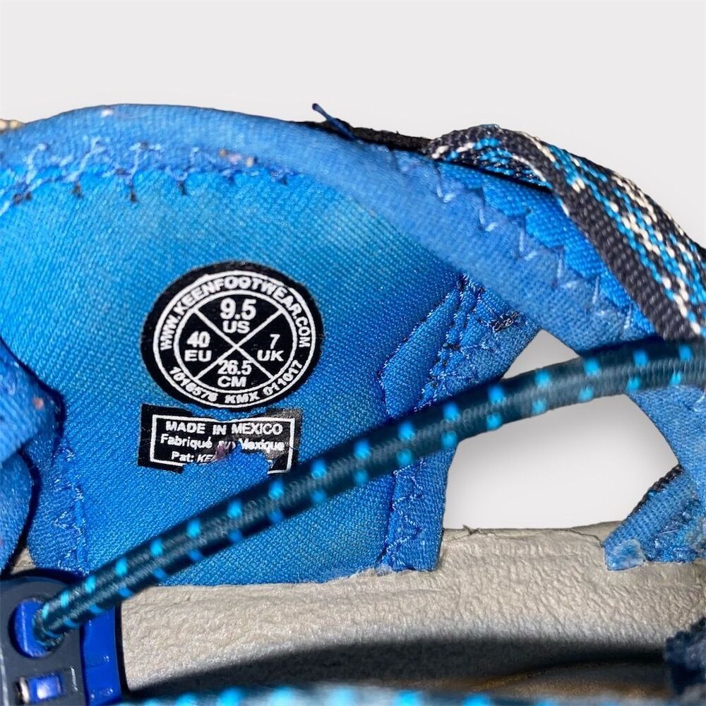 Keen Women's Whisper Waterproof Hiking Sandals Blue Size 9.5 - Picture 9 of 10